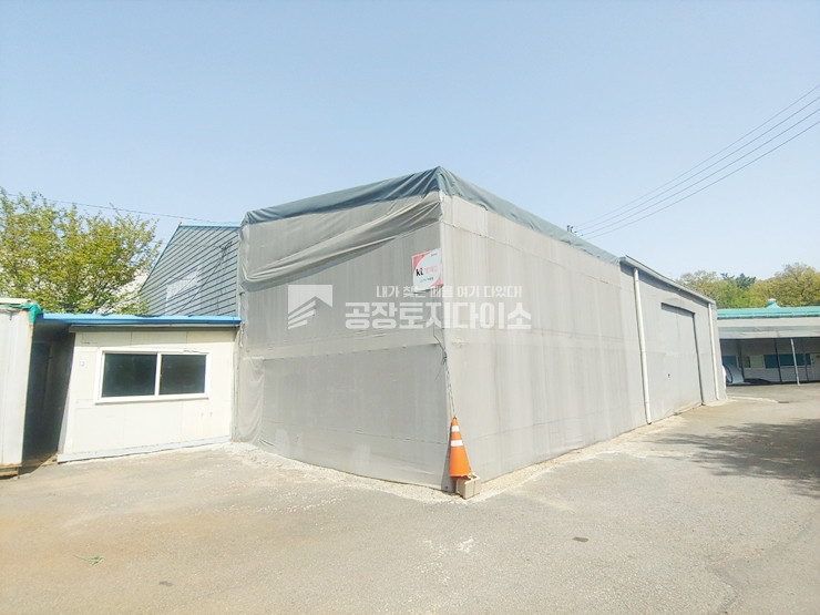 경기 화성만세구 팔탄면 구장리 60평 + 가설 약 35평 연결구조 대형차 원활 월세 매물번호 10103 사진 1