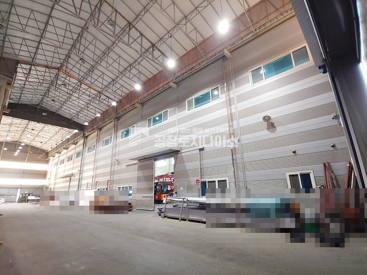 경기 화성만세구 팔탄면 고주리 1동 약 250평 한바닥 250KW 호이스트 10톤 설치 월세 매물번호 11065 사진 7