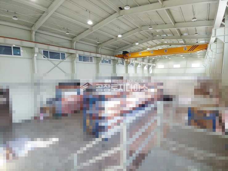 경기 화성만세구 팔탄면 고주리 1동 약 250평 한바닥 250KW 호이스트 10톤 설치 월세 매물번호 11065 사진 10