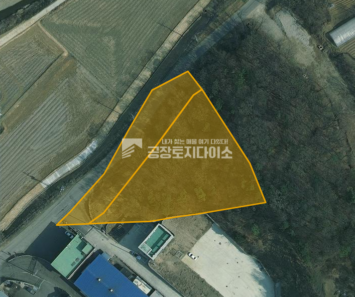 경기 화성만세구 팔탄면 하저리 도로변 국유지 활용하여 마당 넓게 개발 가능한 토지 매매 매매 매물번호 10221 사진 1